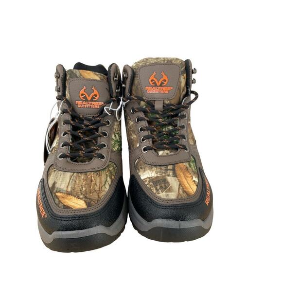 Realtree Outfitters Trace Boots Camouflage Brown Mens Size 9.5 Fishing Hunting - Picture 6 of 8